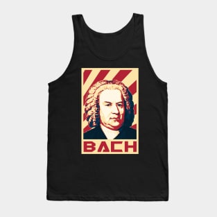 Johann Sebastian Bach Retro Propaganda Tank Top